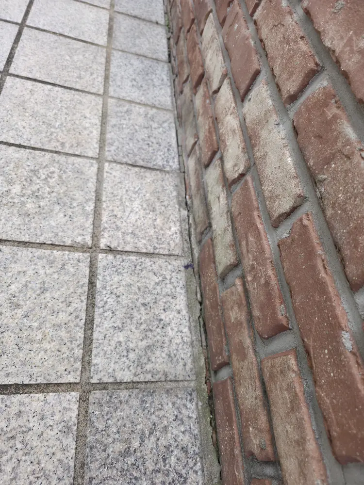 주차장 화강석 판석 및 줄눈 보수